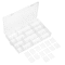 6 Pack: 13.5" x 8.5" Clear Adjustable Plastic Storage Case by Simply Tidy®